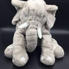 Ikea Klappar Elefant Elephant Gray Plush Soft Toy Stuffed Animal 12 Ikea Elephant Soft Toy Pet Toys Play Pillow