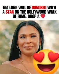 Nia Long is set to receive a star