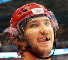 Hockey players sporting a toothless smile is as iconic as any image in all of sports. Hockey Player Teeth Missing Nhl Player Teeth