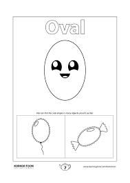 Download Shapes Coloring Book For Kids Oval Shape Page 7 Coloring Books Kids Coloring Books Printables Free Kids