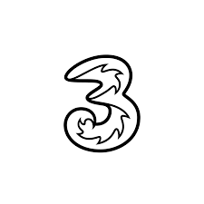 Three Logo United Kingdom Logo Number Three Logo Number 3