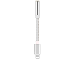 Headphone Jack Adapter Lighting To 3 5mm Nylon Aux Cable Earphone Converter Accessories For Apple Iphone7 Iphone 7 Plus Newegg Com