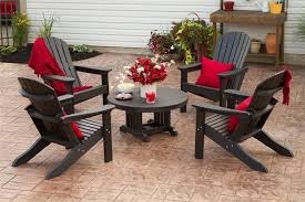 Berlin Gardens Poly Adirondack Chair Set Outdoor Furniture Rustic Outdoor Furniture Outdoor Decor