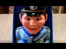 Talking Cop Cookie Jar
