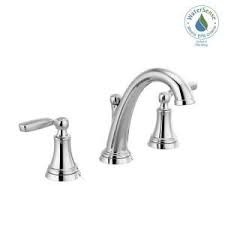 Delta Porter 8 In Widespread 2 Handle Bathroom Faucet In Brushed Nickel 35984lf Bn Eco The Home Depot Bathroom Faucets Faucet Delta Faucets