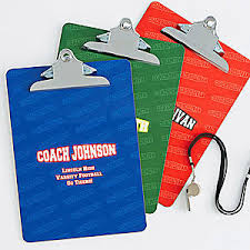 personalized coach clipboards 1 coach