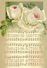 Epingle Par Marisa Perazzo Sur Free Vintage Printables And Some Almost Free Papier Musique Broderie Sur Carte Carte Postale