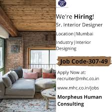 Kindly Find Below The Job Responsibilities Mandatory Should Have Software S Knowledge Like Lumion 3d Max Vr Ar Mr In 2020 Interior Design Design Job Posting