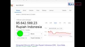 Data ini bisa dijadikan referensi untuk memprediksi harga bitcoin. Cara Cek Kurs Harga Bitcoin Terhadap Rupiah Idr Youtube