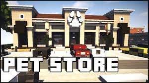 Minecraft Pet Store Minecraft City Minecraft Houses Minecraft Blueprints