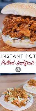 Instant Pot Jackfruit Pulled Pork Vegan Recipe The Edgy Veg