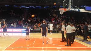 Floor seats at madison square garden (msg) to watch the knicks are often the most coveted seats in the building. From Small Bball Website To Courtside At Madison Square Garden