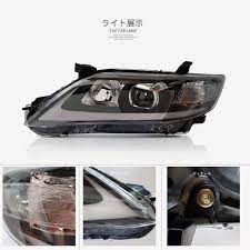 useka トヨタ カムリ av40 後期型 用 ヘッドライト ヘッドランプ 左右セット新品 09 11 led for toyota camry 09 11 led head lights lamps vland carlamp headlights ヘッドライト トヨタ カムリ トヨタ ヘッドランプ