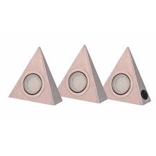 Led Dreieckleuchte Silber 3 Stuck Eek A Kaufen Bei Obi