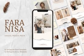 Download Faranisa Instagram Template In Social Media Templates On Yellow Images Creative Store Yellowimages Mockups