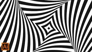 Basic Optical Art Black And White How To Make Op Art Adobe Illustrator Youtube Texture Graphic Design Adobe Illustrator Art Illustrator Tutorials