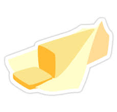 Stick Of Butter Sticker By 13sparrows In 2021 Aesthetic Stickers Stickers Scrapbook Stickers