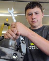 Childhood accident makes him all the more determined