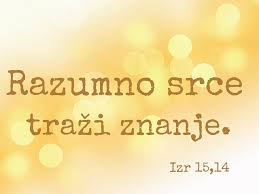 „isklijat će mladica iz panja jišajeva, izdanak će izbiti iz njegova korijena (iz 11,1). Znanje Skolske Sestre Franjevke