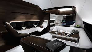 Mercedes Dreams Up A Swanky Interior For Private Jets Credit Mercedes Benz From Wired Com Private Jet Interior Luxury Private Jets Luxury Jets