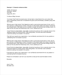 Cover letters are your first impression, so make it a good one. Free 10 Example Of Reference Letter Samples In Ms Word Pdf