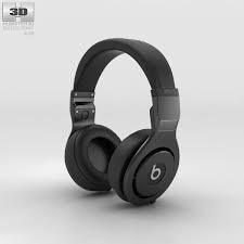Beats Pro Over Ear Headphones Black 3d Model Ad Ear Pro Beats Model Beats Pro Black Headphones Over Ear Headphones