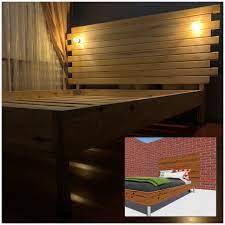 furniture wood bed frame ahsap karyola karyola lambri furniture