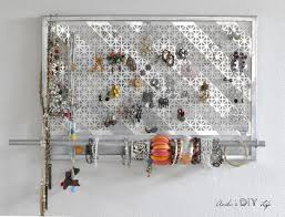 Sold and shipped by eforcity. Diy Jewelry Organizer Easy Way To Display Jewelry On The Wall
