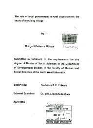 The Role Of Rural Development Projects On Women Empowerment In Eswatini: A  Case Study Of The Lower Usuthu Development Project (Lusip) Phase 1
