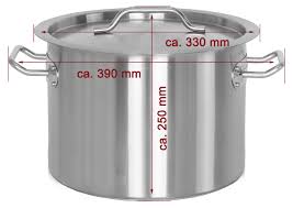 If you don't allow it to melt you will taste the crystals of the sugar. Beeketal Gastro Stainless Steel Cooking Pots Cooking Pot Beeketal Lebensmitteltechnik