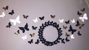There are so many kind of it, out there. Diy Butterfly Wall Decor Youtube