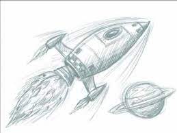 How to draw a rocket. Rocket Ship Drawing Youtube