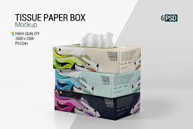 Download Tissue Paper Box Mockup By Pixelica21 Thehungryjpeg Com