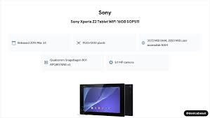 Sony Xperia Z2 Tablet WiFi 16GB SGP511 ...