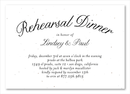 Recovering or reupholstering your door card inserts is… Organic Theme Rehearsal Dinner Insert Cards On Seeded Paper
