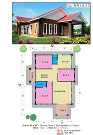 See more of rumah murah 3 bilik 2 bilik air on facebook. Beautifull Banglo Setingkat 5 Bilik Plan Paling Seru Cute766