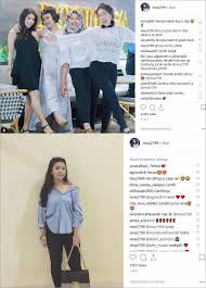 Ini kurus karena sempat sakit. Tampil Modis Dan Fotogenik Adik Cantik Olga Billy Syahputra Didoakan Jadi Artis