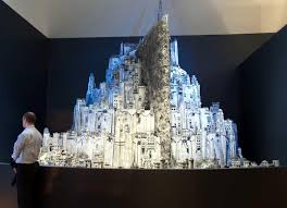 1 72 Scale Minas Tirith From Weta Used In The Lord Of The Ring Movies Minas Tirith Miniatures Avengers Movies