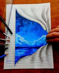 16 Year Old Artist Creates 3d Doodles That Leap Off The Page Art 3d Drawings Drawings