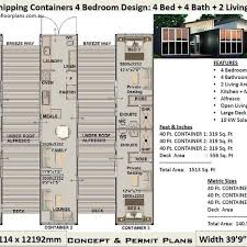 Shipping Container House Plans House Plans Container Home Best Selling 4 Bedroom Container Home In 2020 Container House Plans Container House Shipping Container House Plans