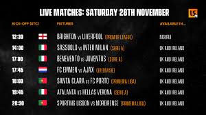 Op deze eredivisie live stream pagina's kun je gratis voetbal kijken. Livescore On Twitter Live Football 1 X Premier League 3 X Serie A 1 X Eredivisie 2 X Primeira Liga Watch These Games Live On The