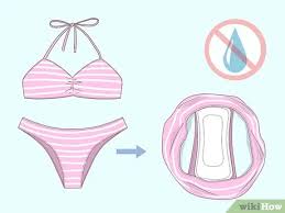 How To Swim On Your Period With A Pad 9 Steps With Pictures