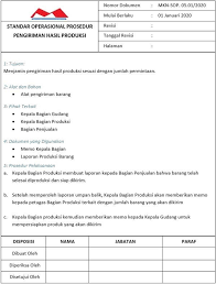 Sop Keuangan Dan Accounting Tools Simpel Bermanfaat Keuangan