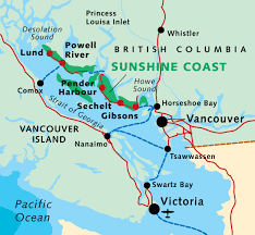 Mowat bay to tony's point (km50.6 to km55.4, 2 hours) Sunshine Coast Trail Besthike Com