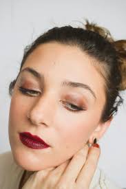 Bordeaux Monochromatic Makeup