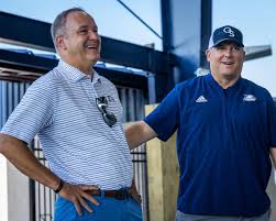 Shade is a good thing! Welcome to the Anthony P. Tippins Family Training  Facility! #GATA #HailSouthern #Statesboro #GeorgiaSouthern #Canon  #canonsportsphotography #sportsshooter #georgia