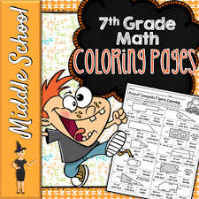 And from now on, this can be a primary impression: 7th Grade Math Common Core Color By Number Quizzes Growing Bunlde
