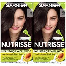Well, the glare of your dream lies with the best black hair dye out there, c'mon in! Amazon Com Garnier Hair Color Nutrisse Nourishing Creme 20 Soft Black Black Tea 2 Count Beauty