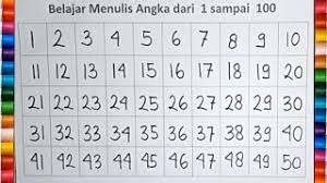 Misalnya saja pada contoh diatas yaitu , 1.252, kemudian jabarkan saja hingga menjadi 1.000 + 200 + 50 +2. Belajar Menulis Angka Dari 1 Sampai 100 Untuk Anak Tk Dan Paud Youtube