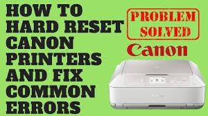 When i look at my printer menu there is no printer listed. How To Hard Reset Canon Printers And Fix Common Errors Youtube